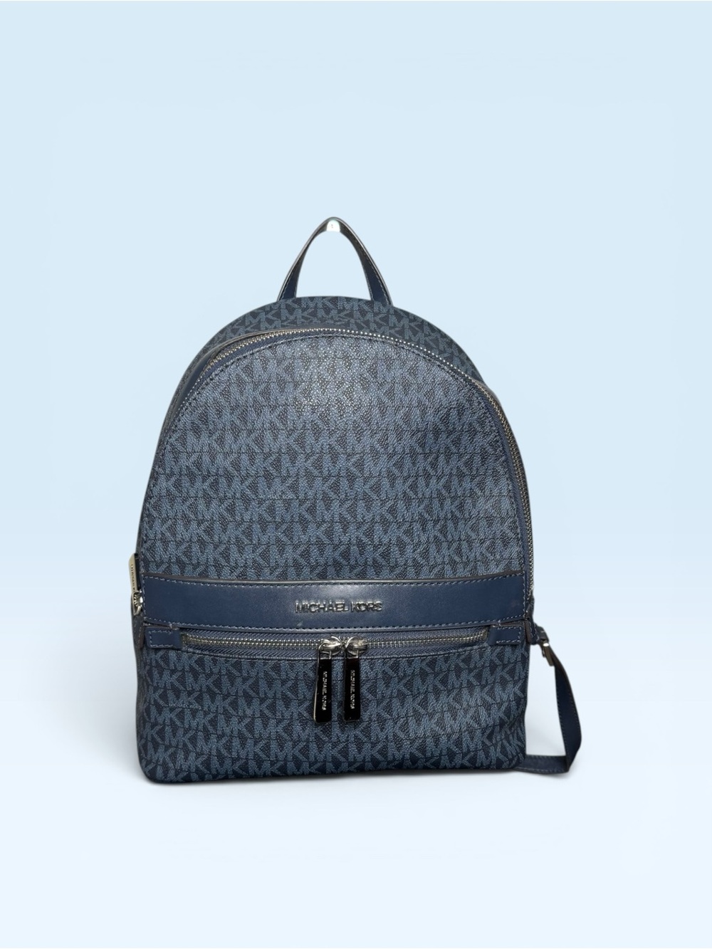Michael Kors Kenly Medium Signature Logo Backpack - Picture 1 of 10